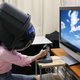 Illustration for article titled Bubble Helmet Makes You Look Like Bigger Dork Than You Really Are